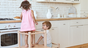How to arrange a Montessori kitchen for kids
