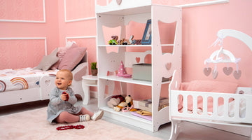 Kids Room Organization for a Girl
