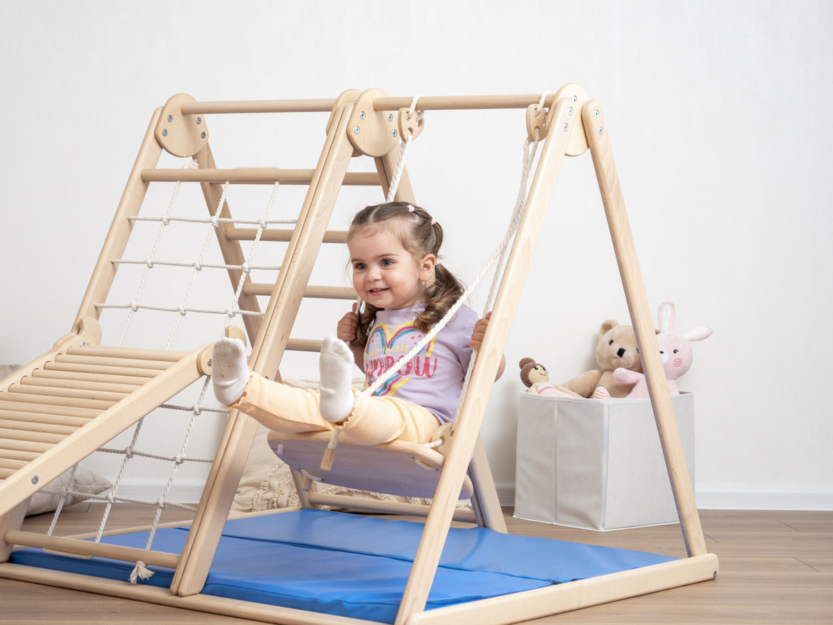 Climbing Triangle Ladder: Top 7 Benefits for Kids – woodandhearts