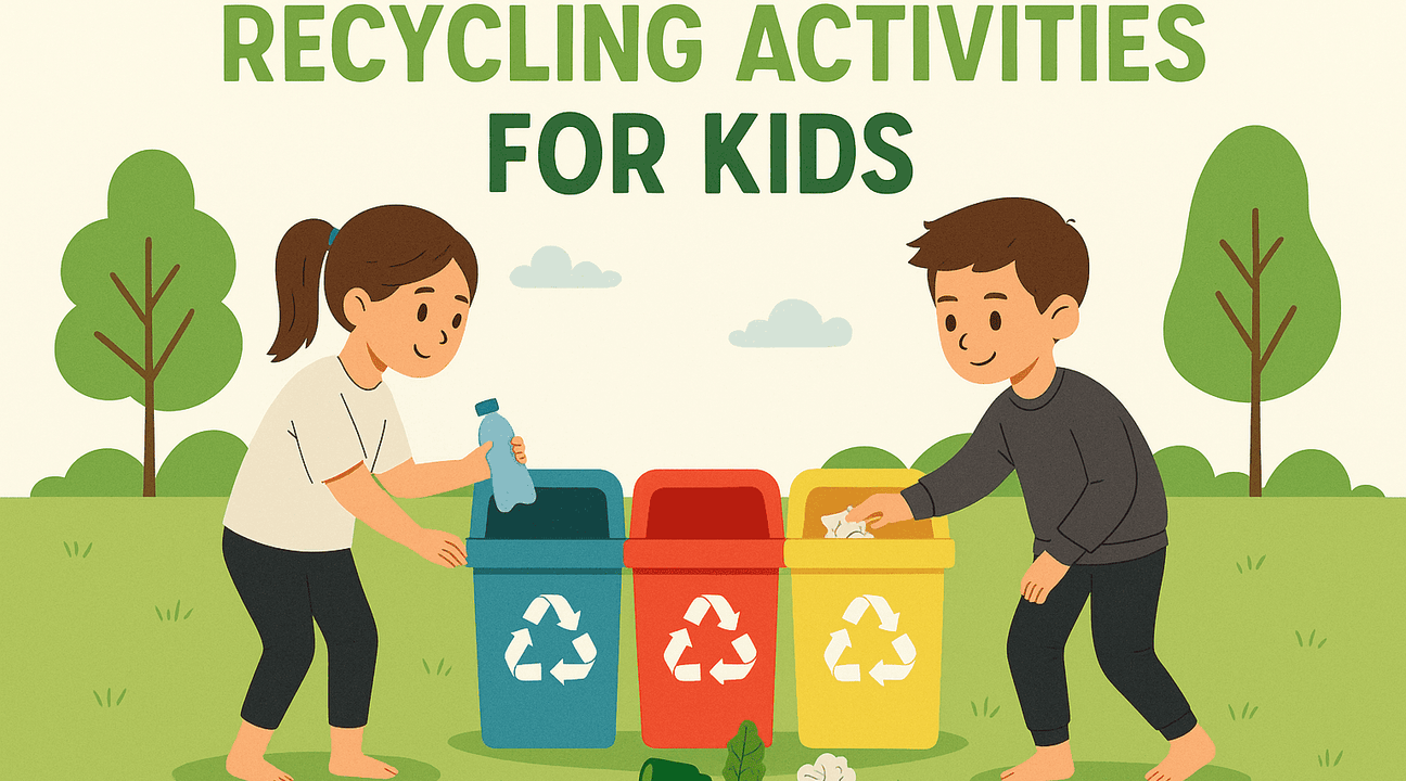 Teaching Sustainability: Top Recycling Activities for Kids of All Ages