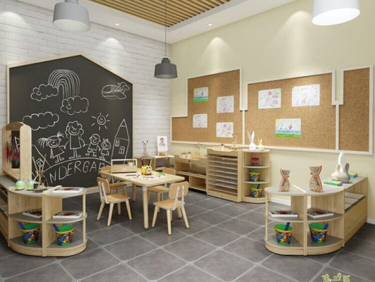 Was sind Montessori -Möbel und warum es für die Entwicklung des Kindes von Vorteil ist - Reality -Papier