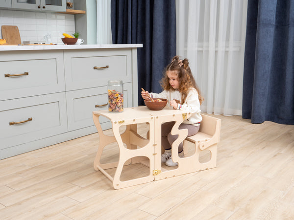 How to arrange a Montessori kitchen for kids - WoodandHearts