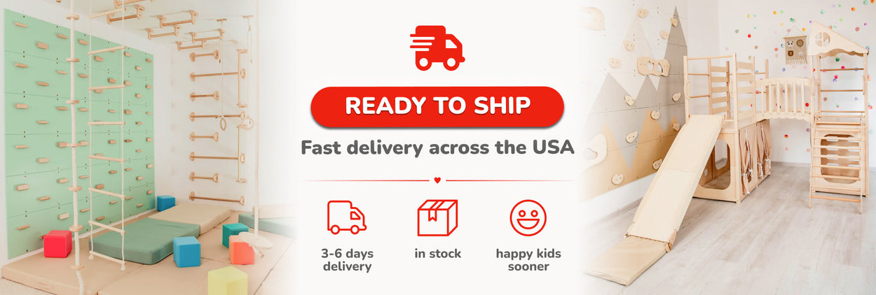 Ready to Ship Kids Playground Equipment