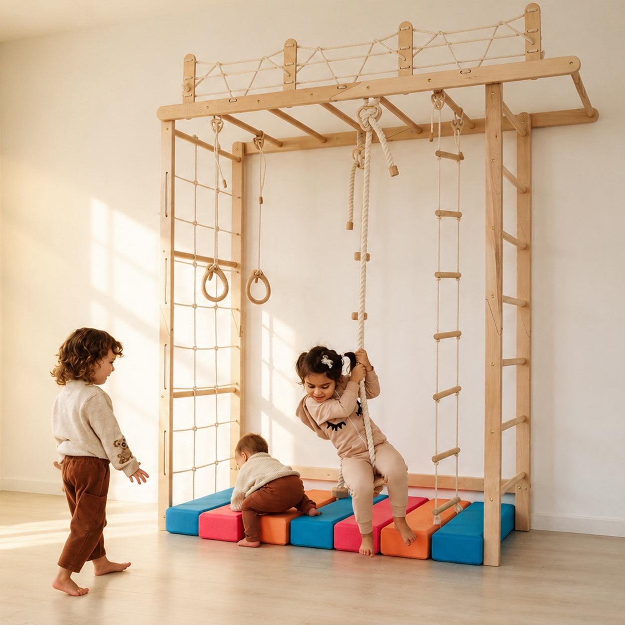 Climbing Monkey Bars