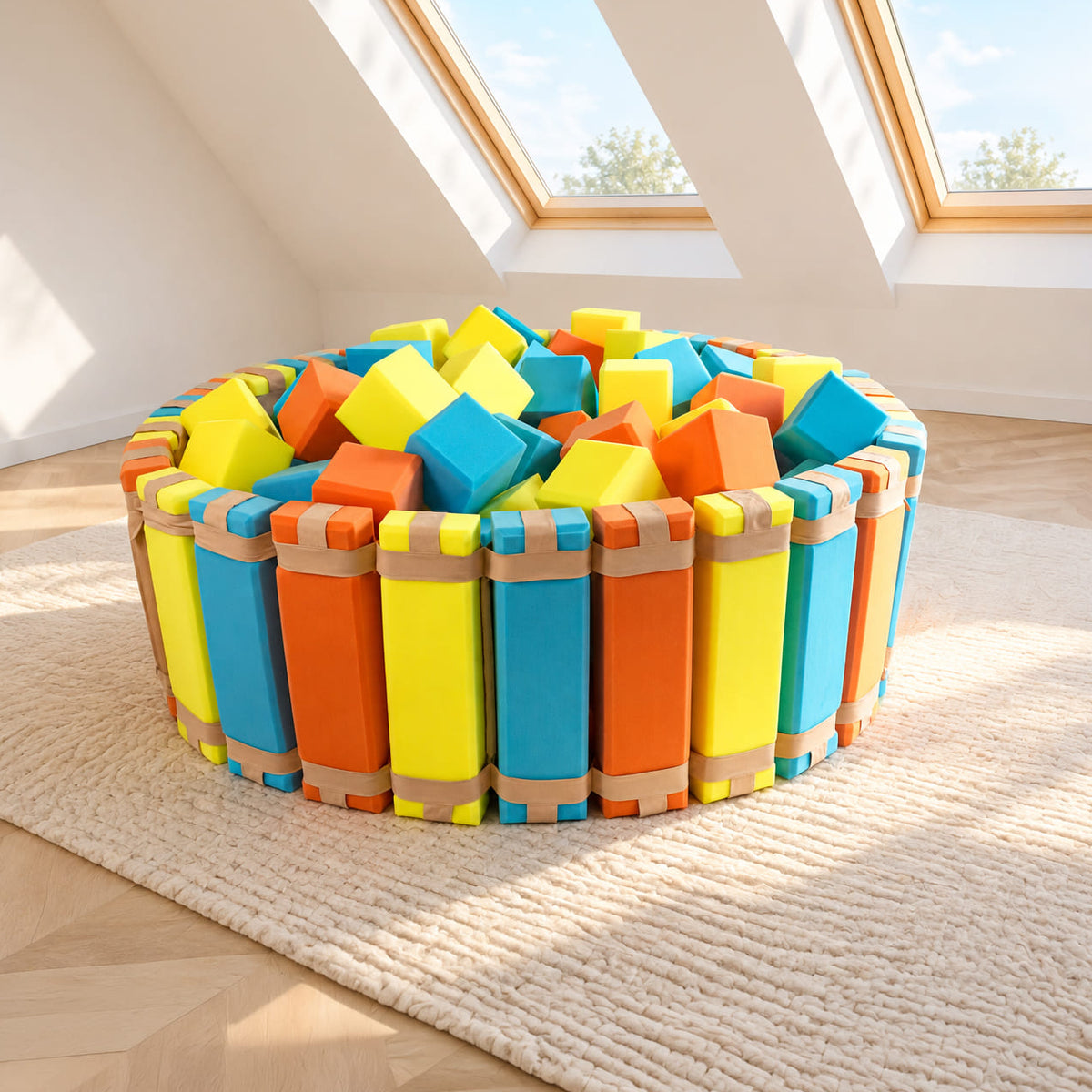 Soft Foam Block Pit