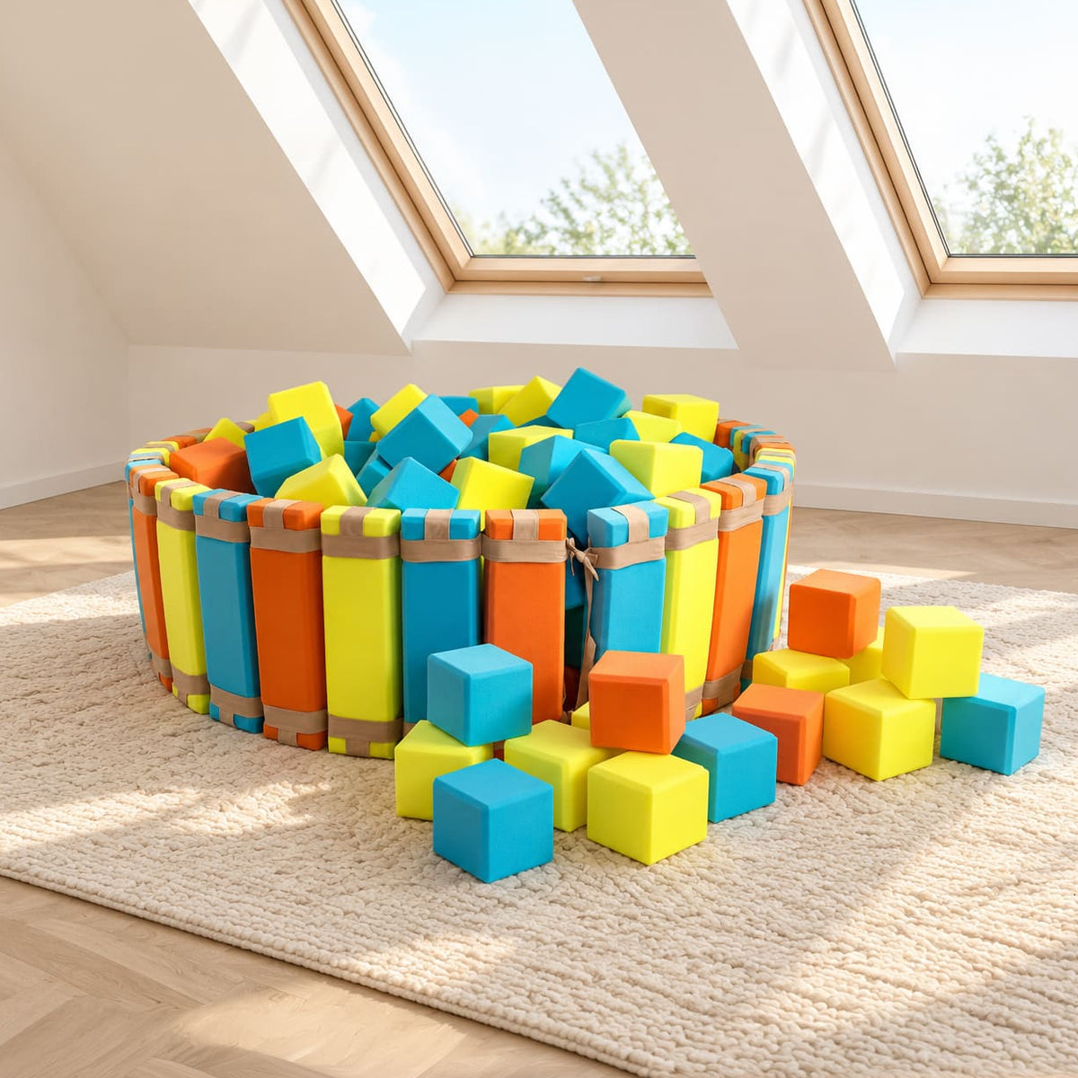 Soft Foam Block Pit
