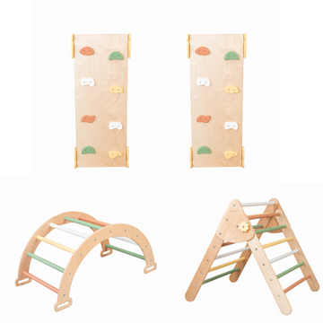 Climbing Triangle with 2 Ramps and Climbing Arch