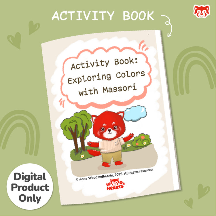 Activity Book for Toddlers: Exploring Colors with Massori