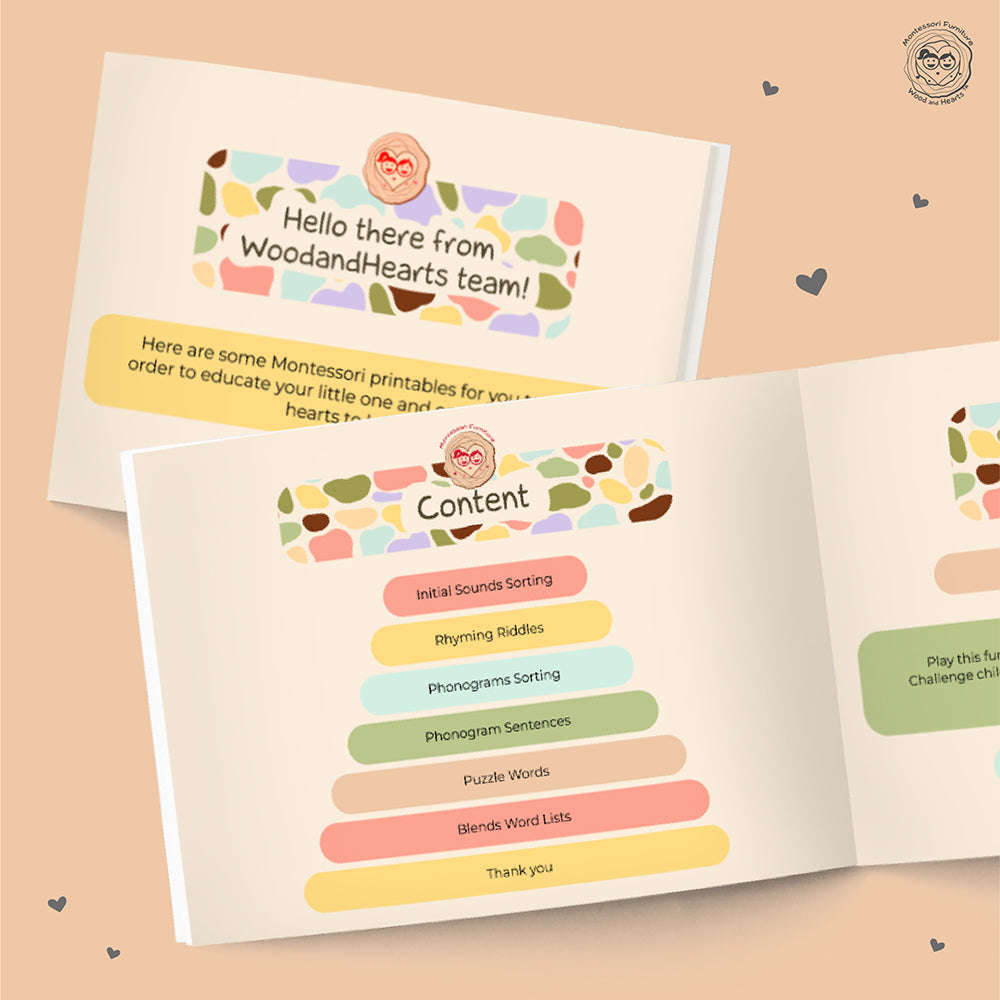 Montessori Printables - WoodandHearts Montessori Printables - WoodandHearts