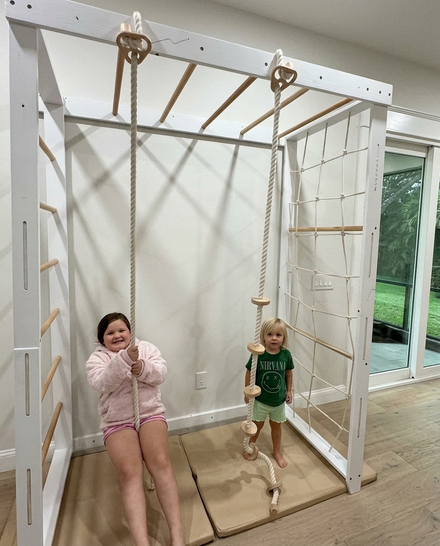 We have absolutely loved this indoor play gym!