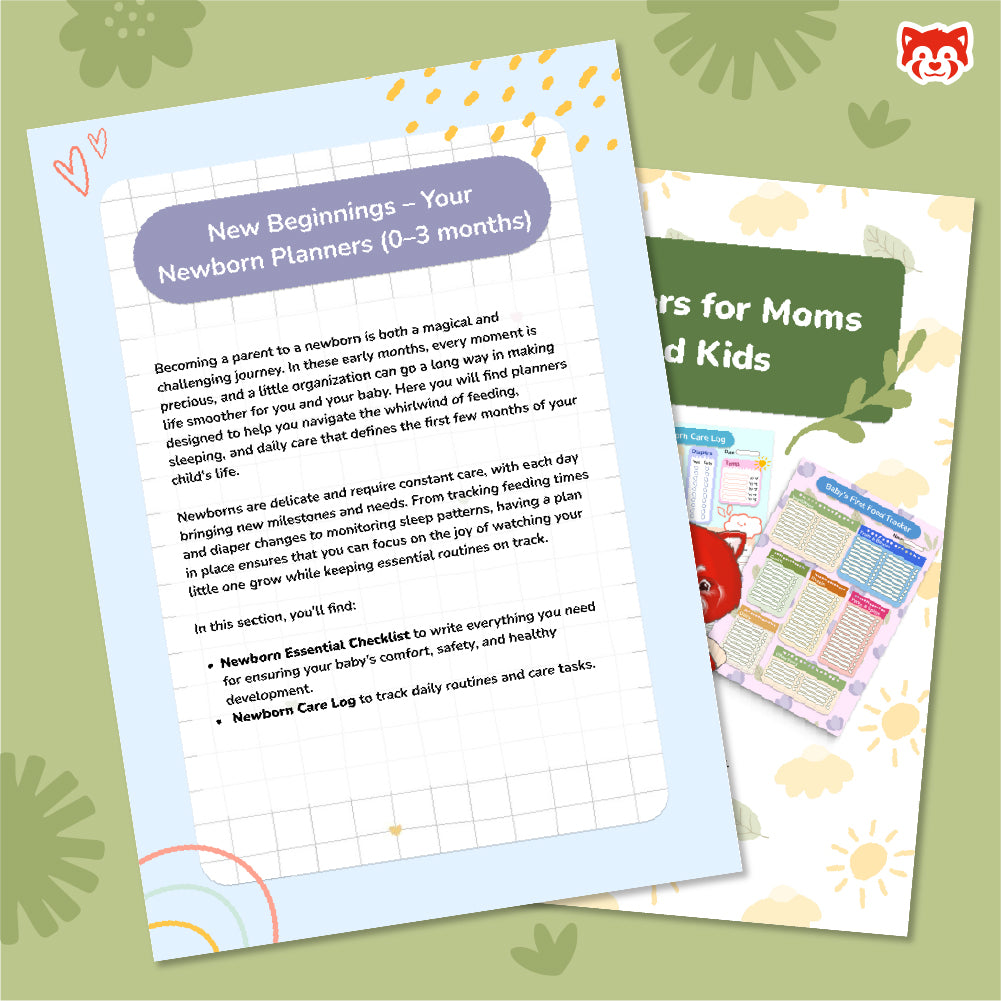 Planners for Moms and Kids
