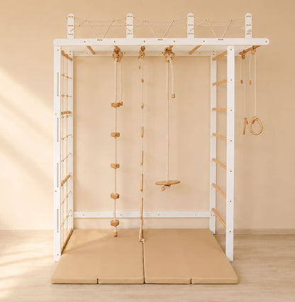 Wooden Climbing Gym