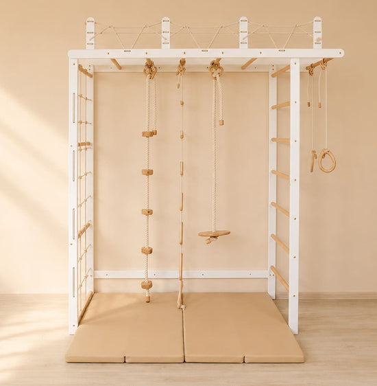 Wooden Climbing Gym