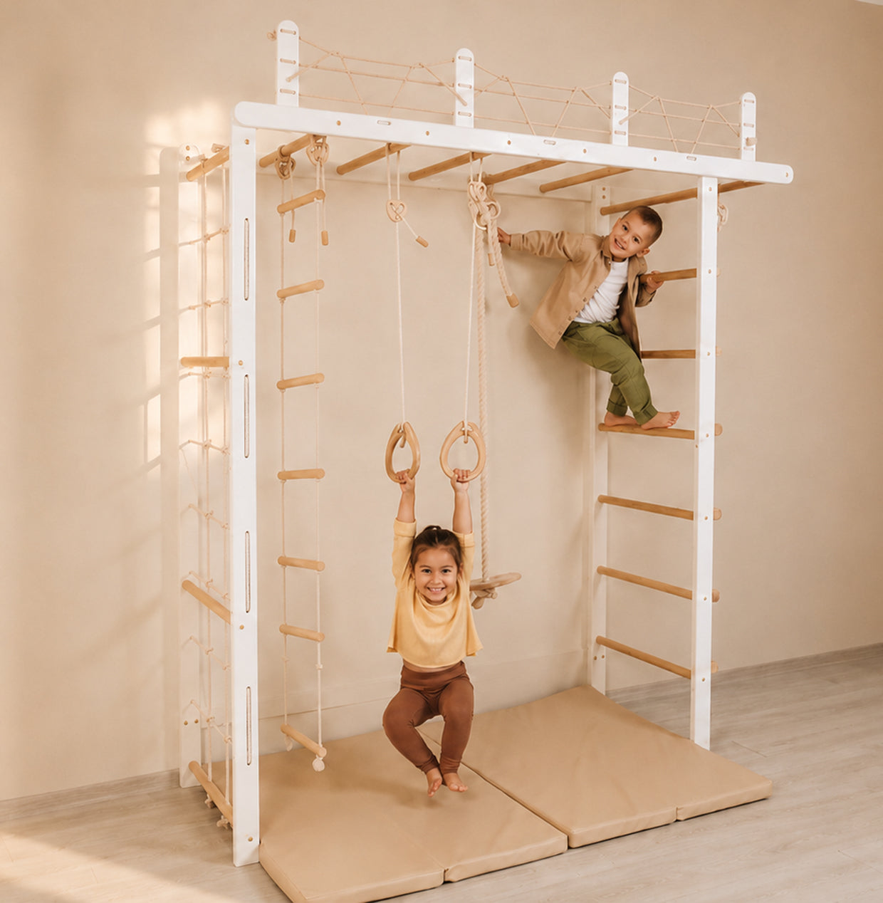 Climbing Monkey Bars