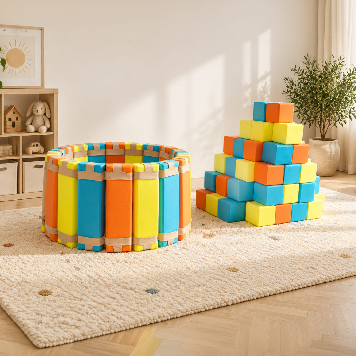 Soft Foam Block Pit