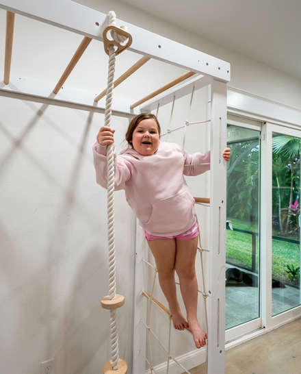 We have absolutely loved this indoor play gym!
