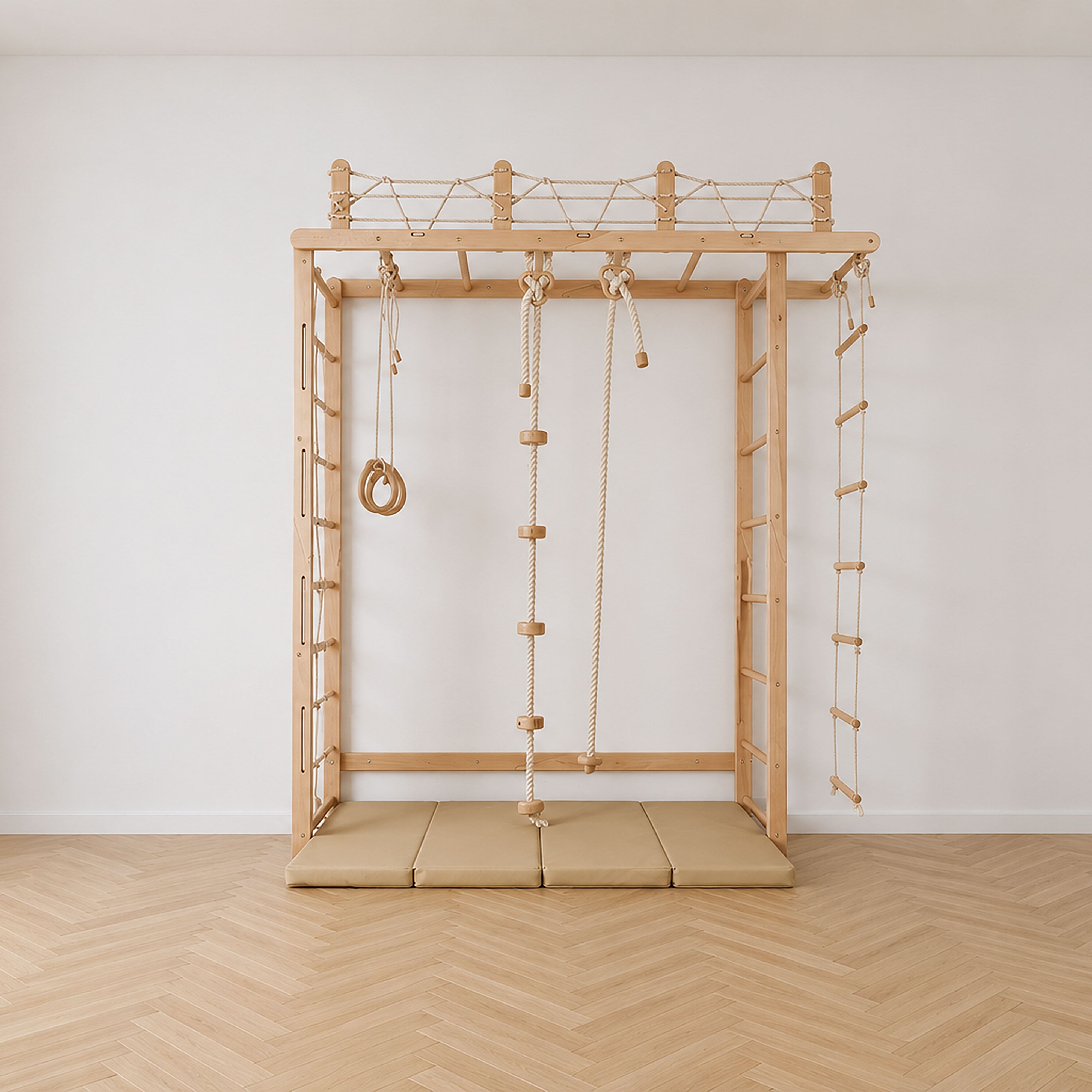 Wooden Climbing Gym
