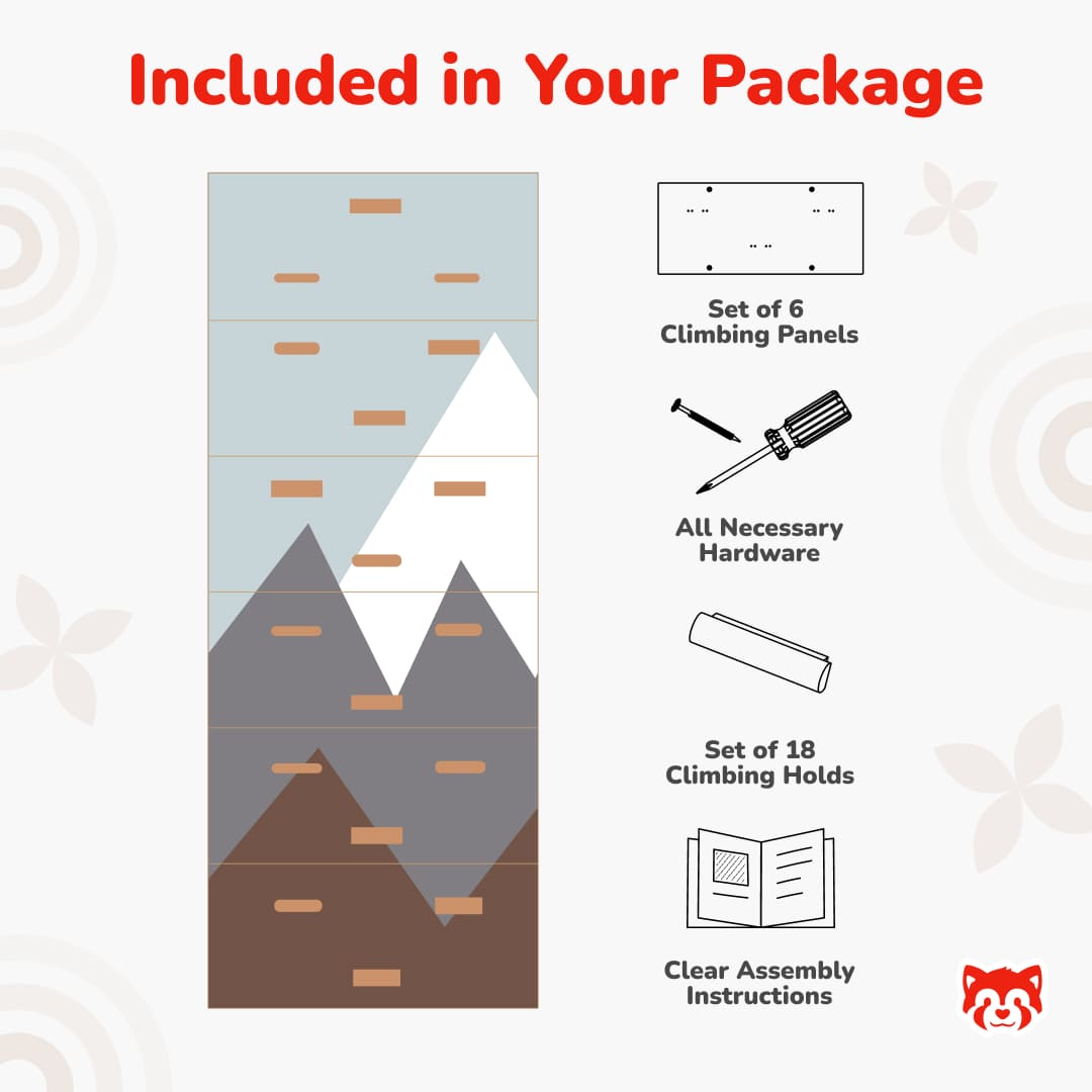 Kids Indoor Climbing Wall “Mountain”