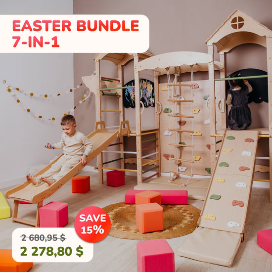 Large Kids Indoor Playground, Complete Playspace for Kids