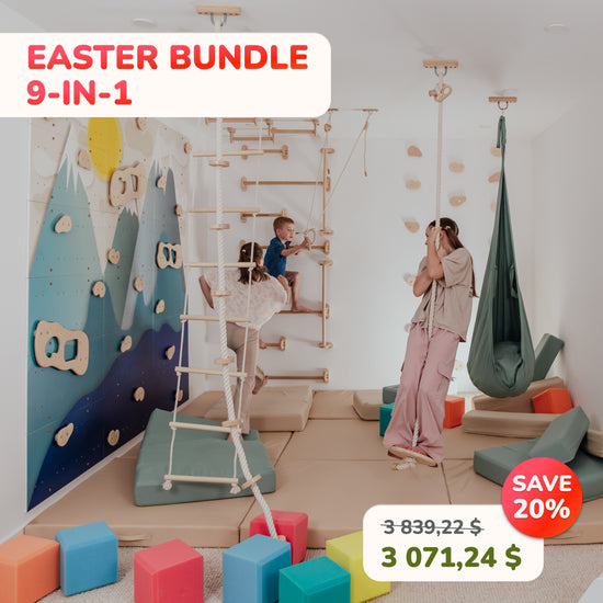 All-in-One Kids Play Paradise, 9-in-1 Playroom Bundle