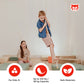 Ceiling Mounted Rope Swing with Wooden Disc Platform