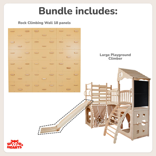 Large Playground Set, 2-in-1 Easter Gift Bundle