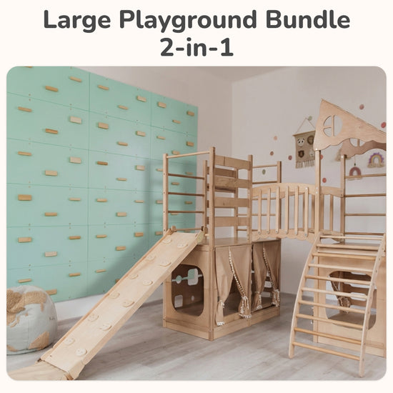 Large Playground Set, 2-in-1 Easter Gift Bundle