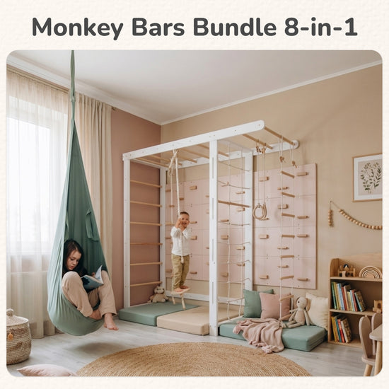 Monkey Bars Indoor Playground Bundle