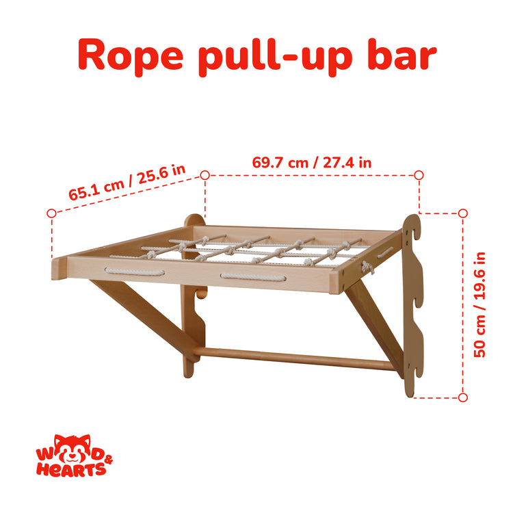 Rope Seat for Swedish Ladder