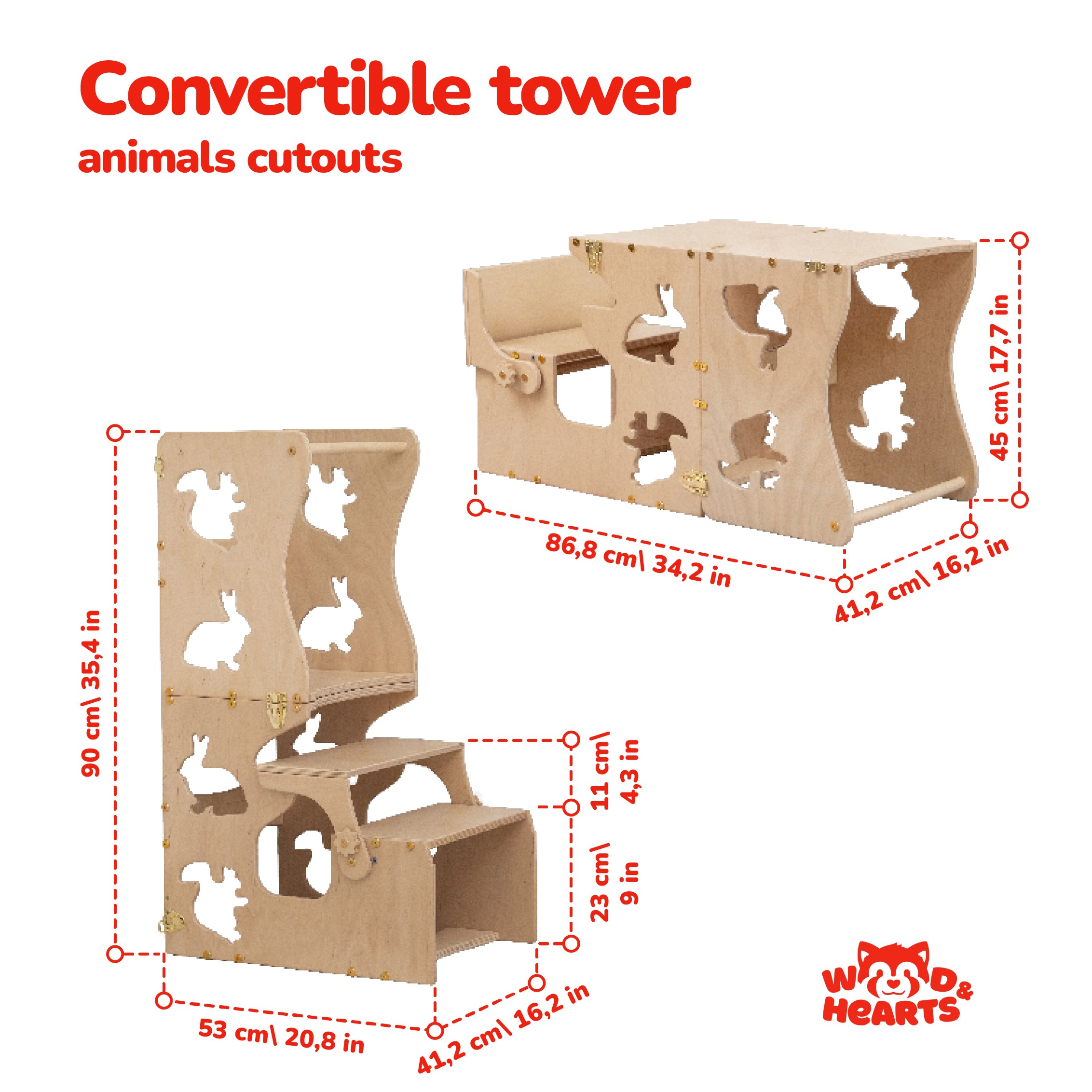 Convertible Kitchen Tower