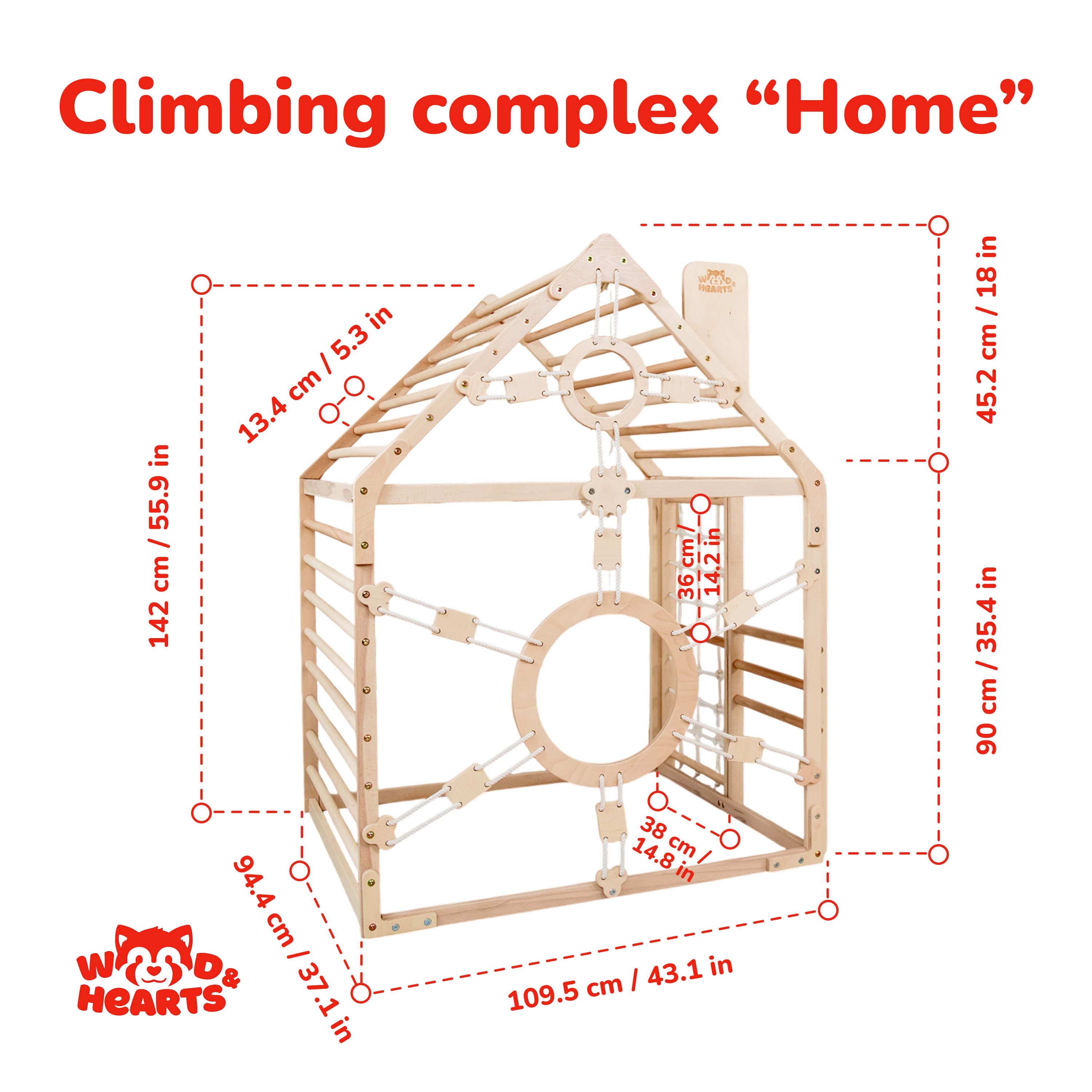 Playhouse with Slide