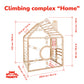 Kids Play Set, 6-in-1 Playhouse Climber Bundle