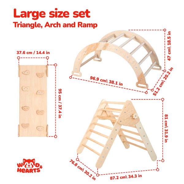 Montessori Climber with Accessories