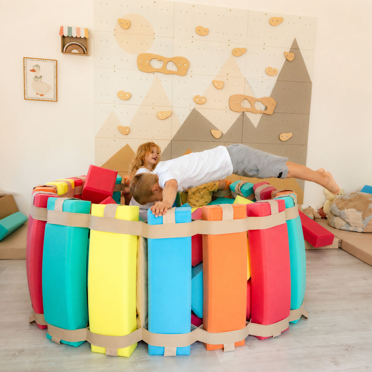 Soft Foam Block Pit