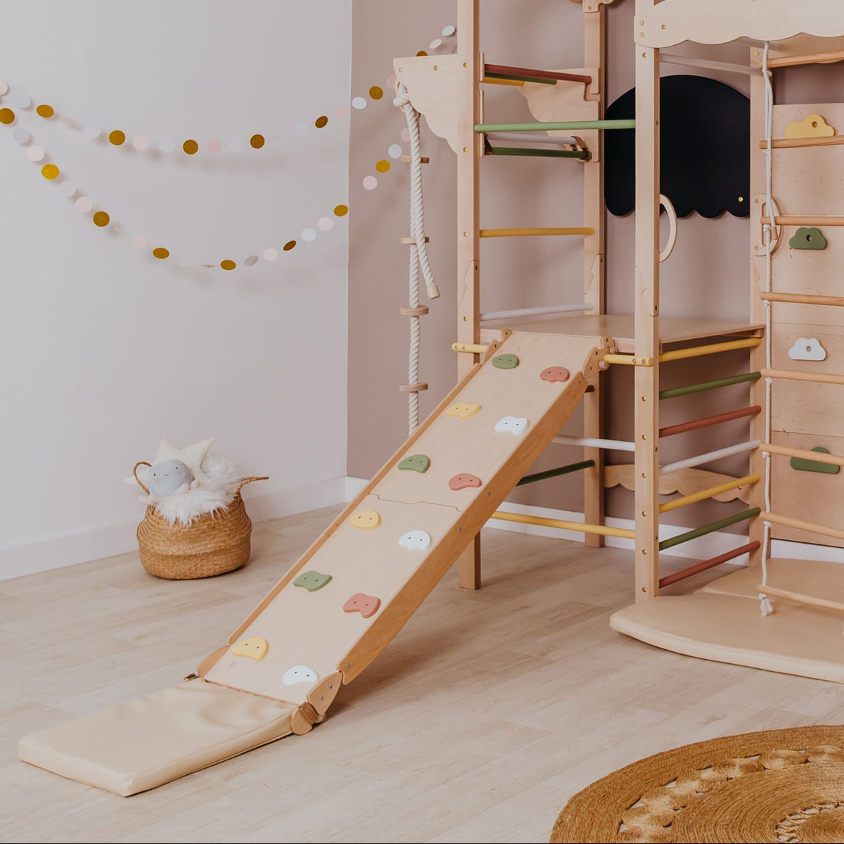 Stackable Play Ladders Playground Ladder and Mat: Accessories for Active Fun – woodandhearts