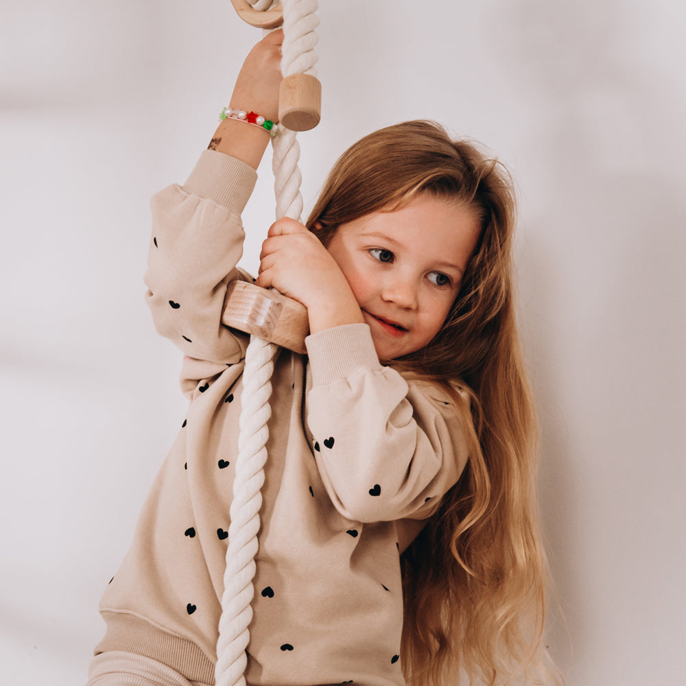 Kids Climbing Rope