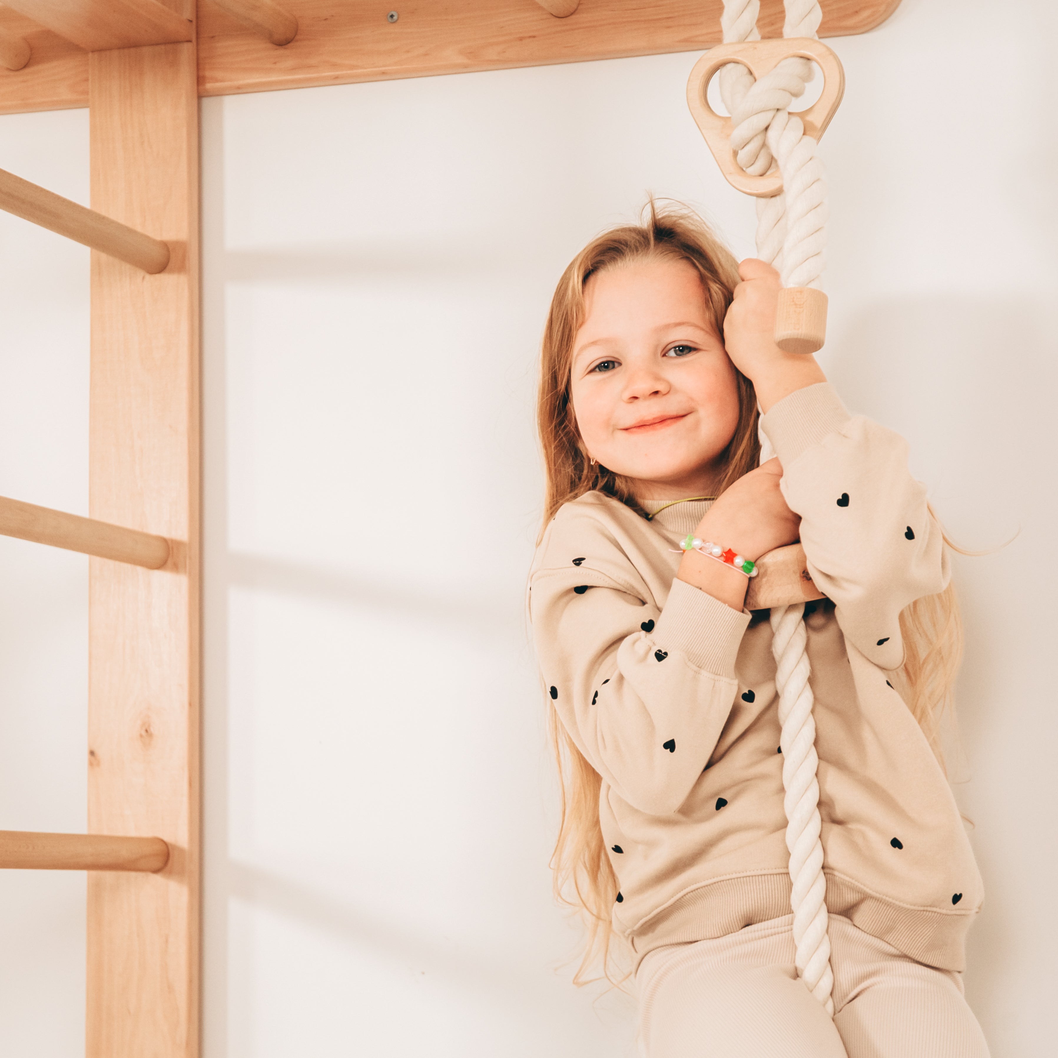 Monkey Bars with Swing Set