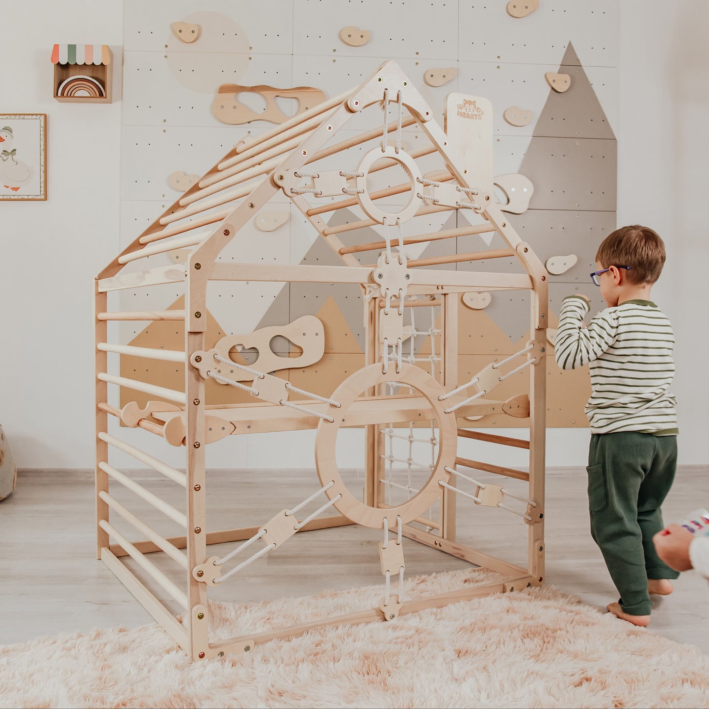 Playhouse with Slide