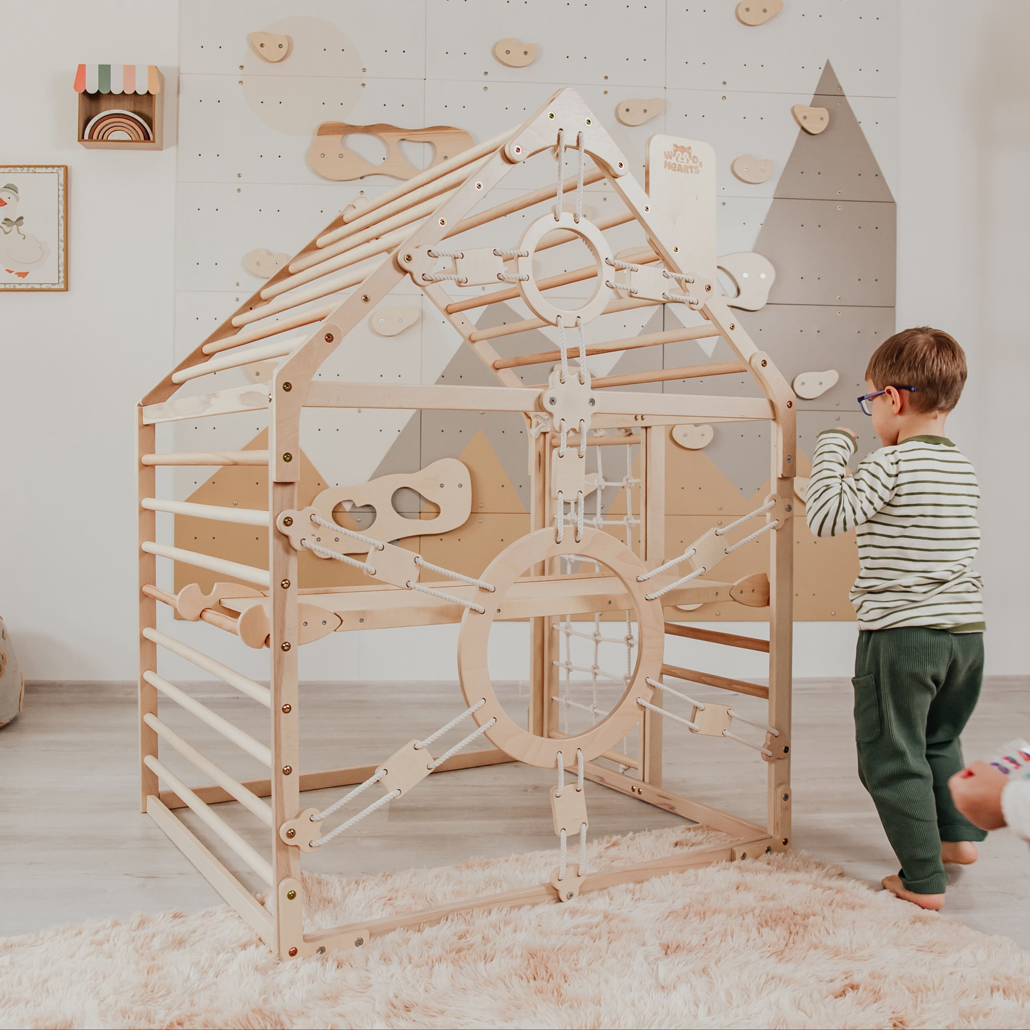 Playhouse with Slide