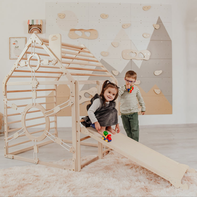 Playhouse with Slide