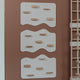 Indoor Rock Wall with Cloud-Shaped Panels & Wooden Climbing Holds for Kids 3-10