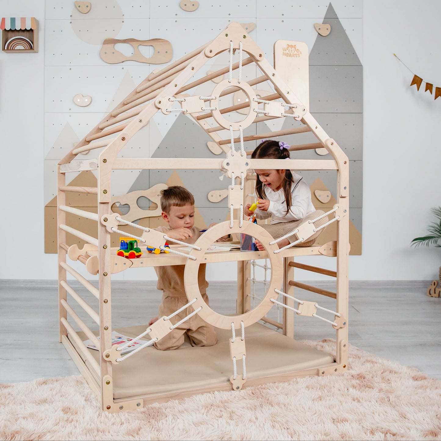 Playhouse with Slide