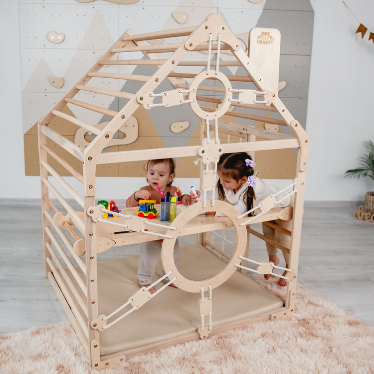 Playhouse with Slide