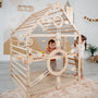 Playhouse with Slide