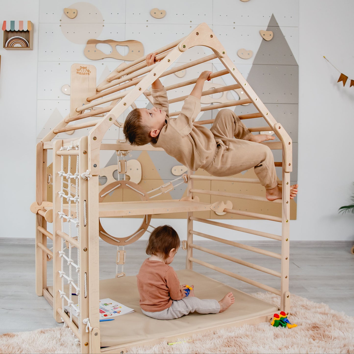 Playhouse with Slide