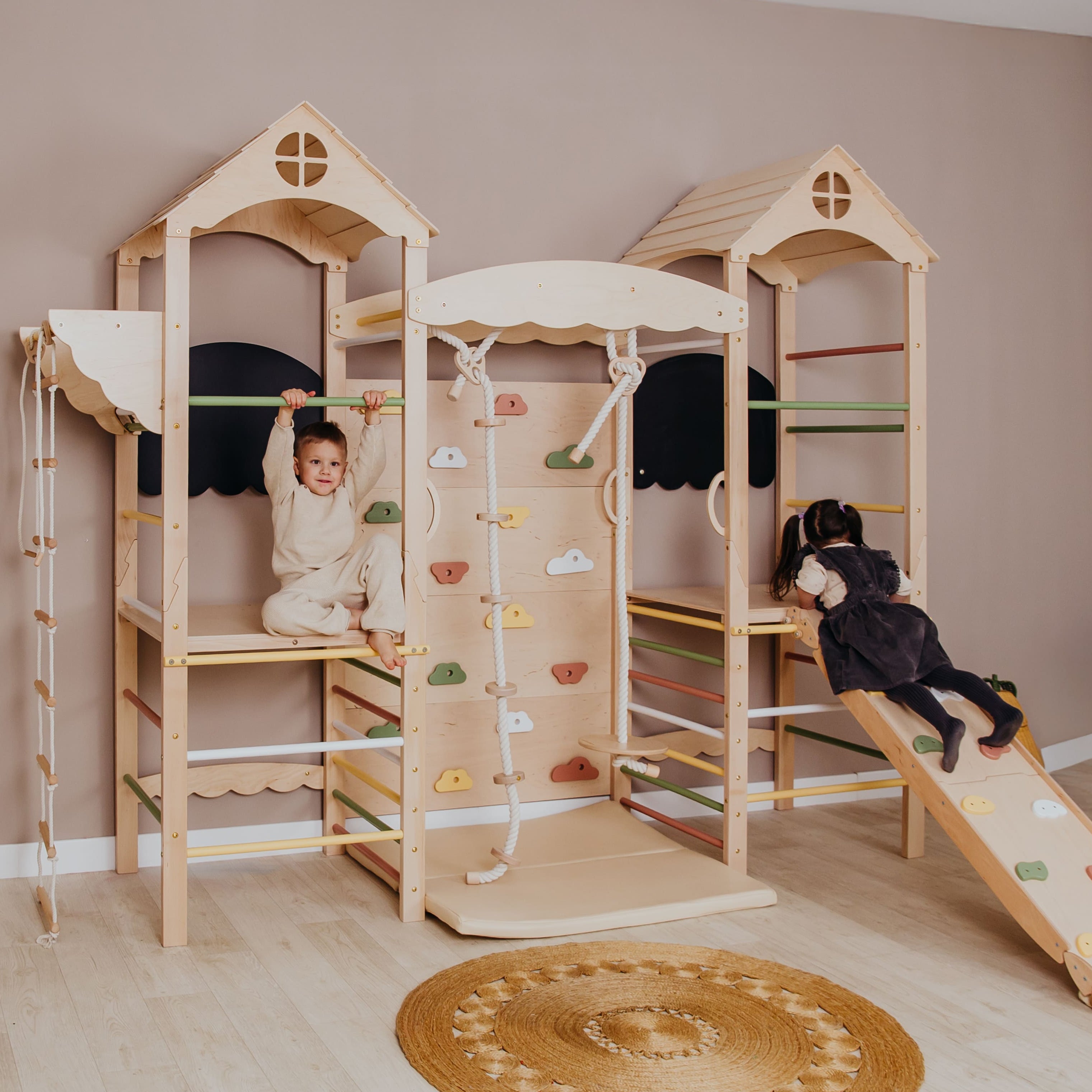 Large Kids Indoor Playground, Complete Playspace for Kids