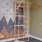 Kids Swedish Ladder Wall Gym 7-in-1 Bundle