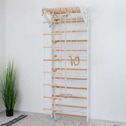 Swedish Wall Gym Set with Accessories