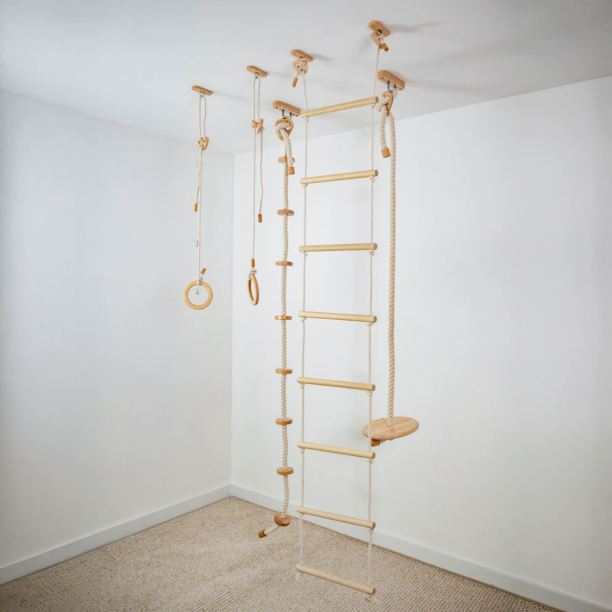 Climbing Ropes Children Kids Climbing Rope – Indoor Playground Rope for Home Gym ...