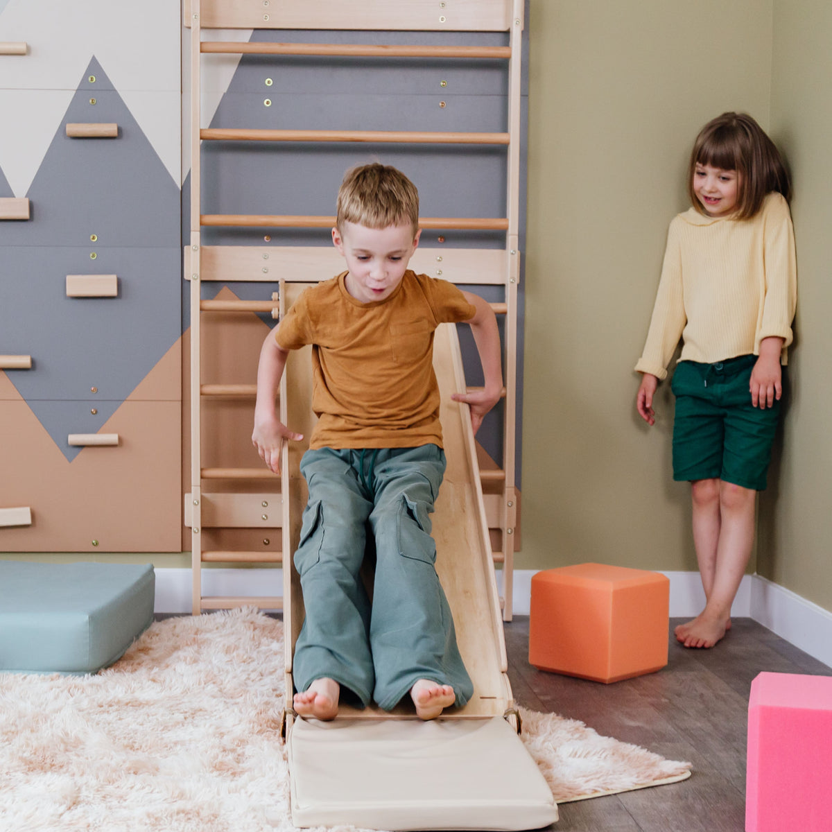 Playground Ladder and Mat: Accessories for Active Fun - WoodandHearts